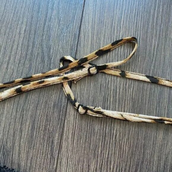 ZARA Leopard Print Lace Trimmed Cami - Picture 8 of 12